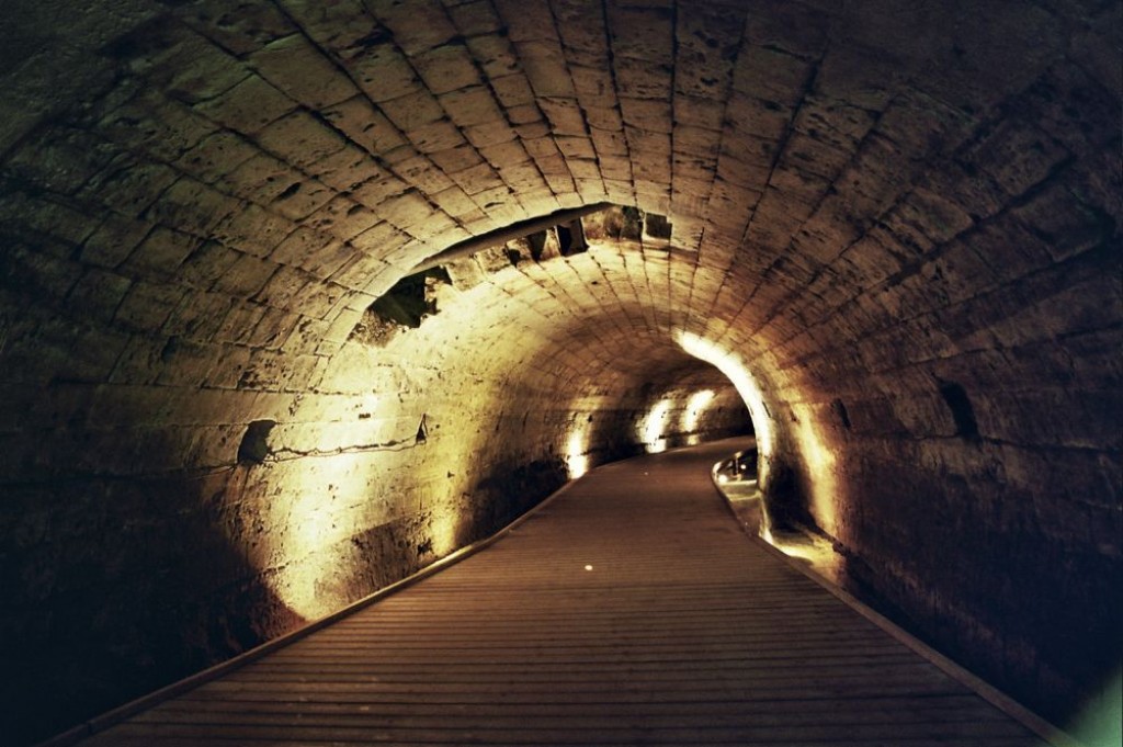 The Templars Tunnel, or the Templar Crusader Tunnel.